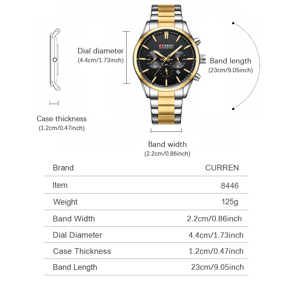 CURREN ساعات كوارتز كرونو رياض - مراجعة Analog Quartz Watch وسعره