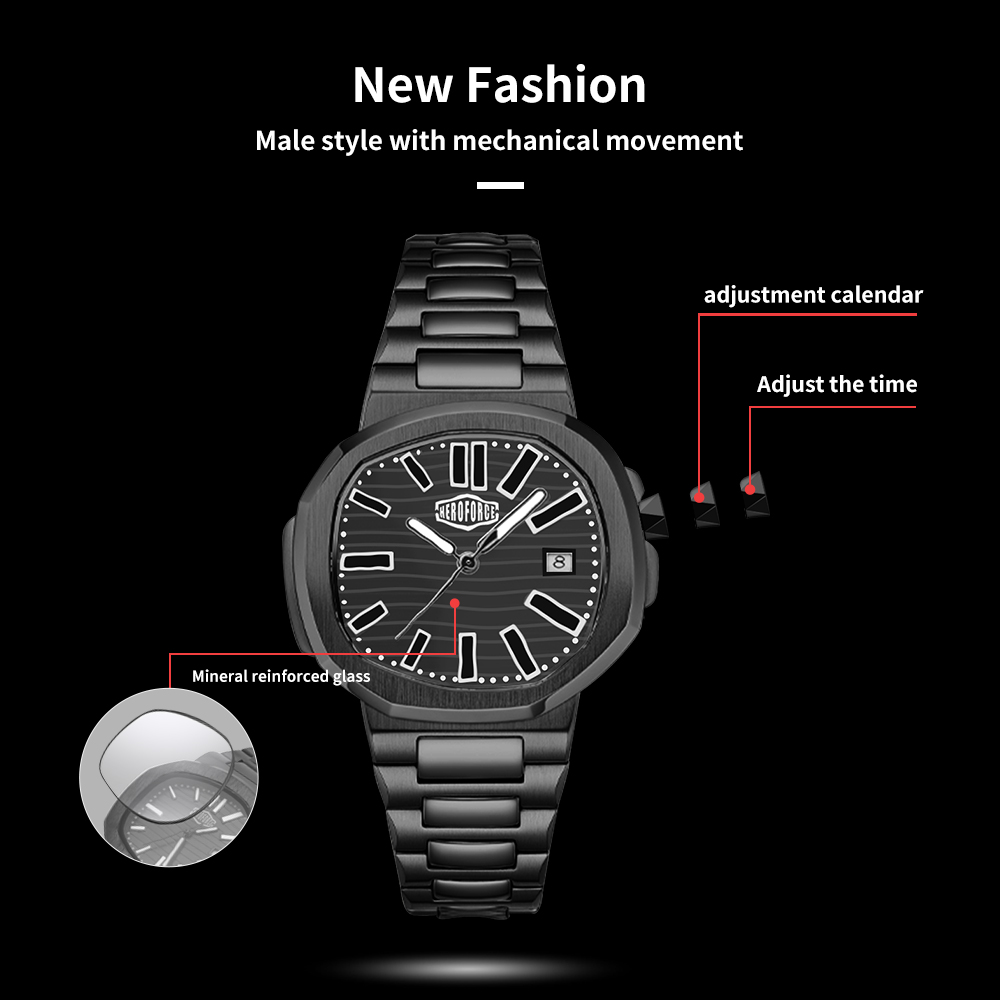 ساعة رجالية جديدة من هيروفورس  - مراجعة Smartwatch Luxury Watches For Men وسعره