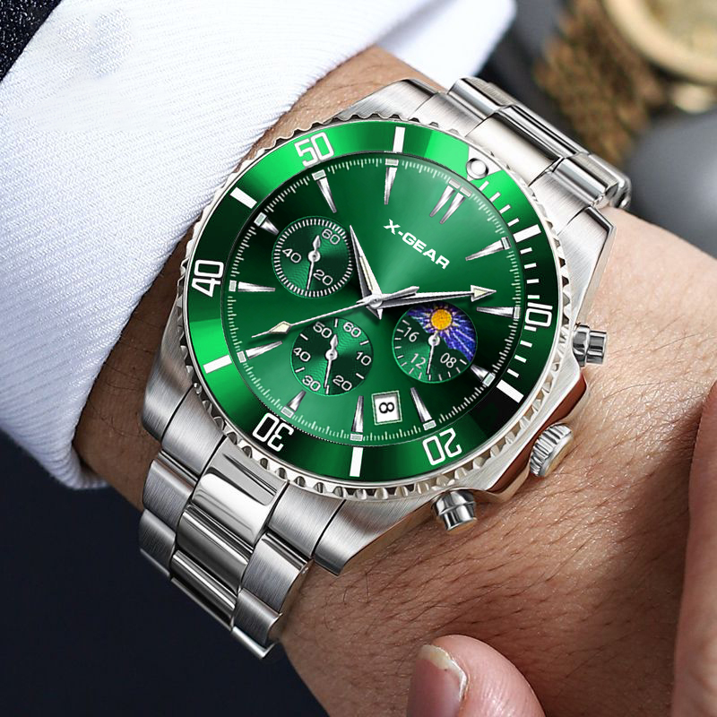 ساعة يد رجالية فاخرة من X-GEAR - مراجعة Smartwatch Luxury Watches For Men وسعره