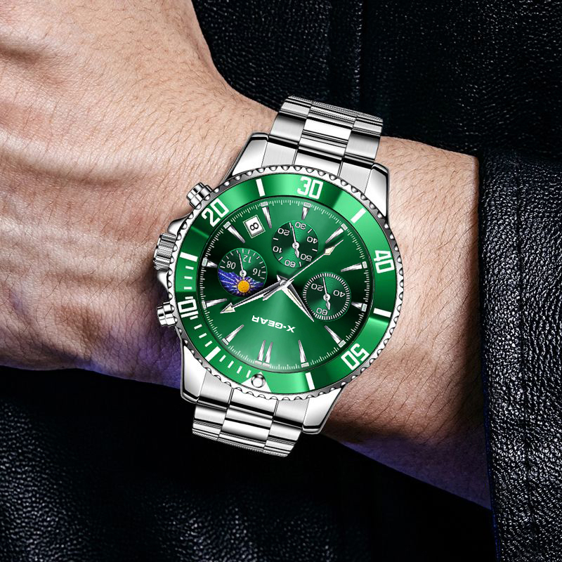ساعة يد رجالية فاخرة من X-GEAR - مراجعة Smartwatch Luxury Watches For Men وسعره
