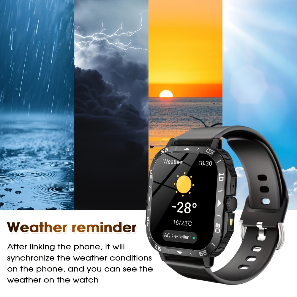 ساعة ذكية، فاخرة، مع أوضاع ريا - مراجعة Smartwatch Premium Watches For Men وسعره