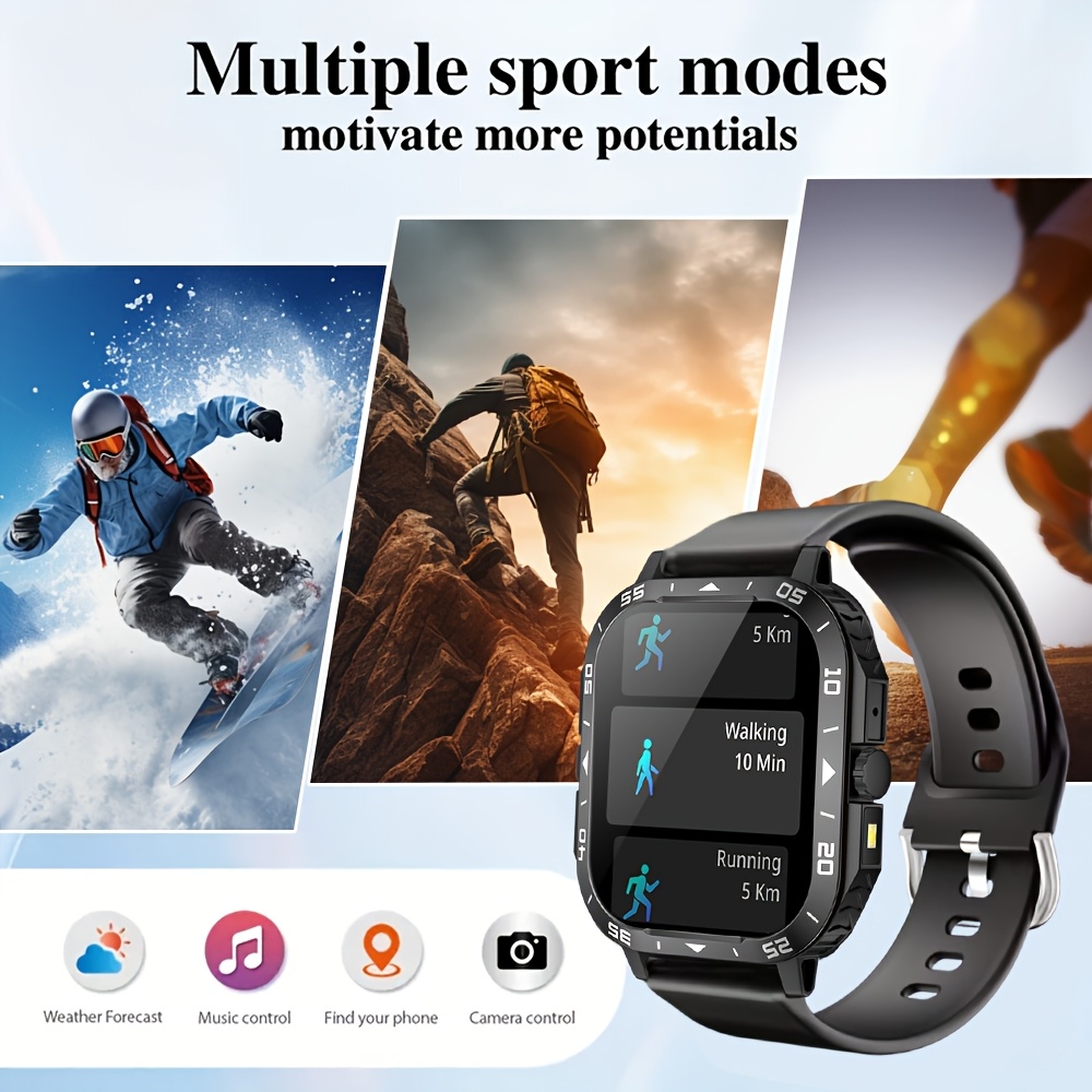 ساعة ذكية، فاخرة، مع أوضاع ريا - مراجعة Smartwatch Premium Watches For Men وسعره