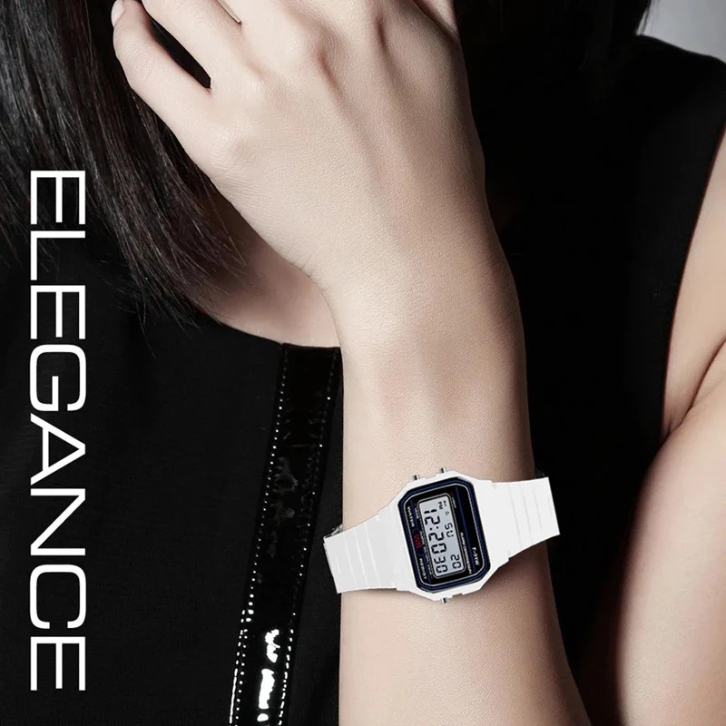 ساعات رياضية رقمية LED للرجال  - مراجعة Silicone Sport Band وسعره