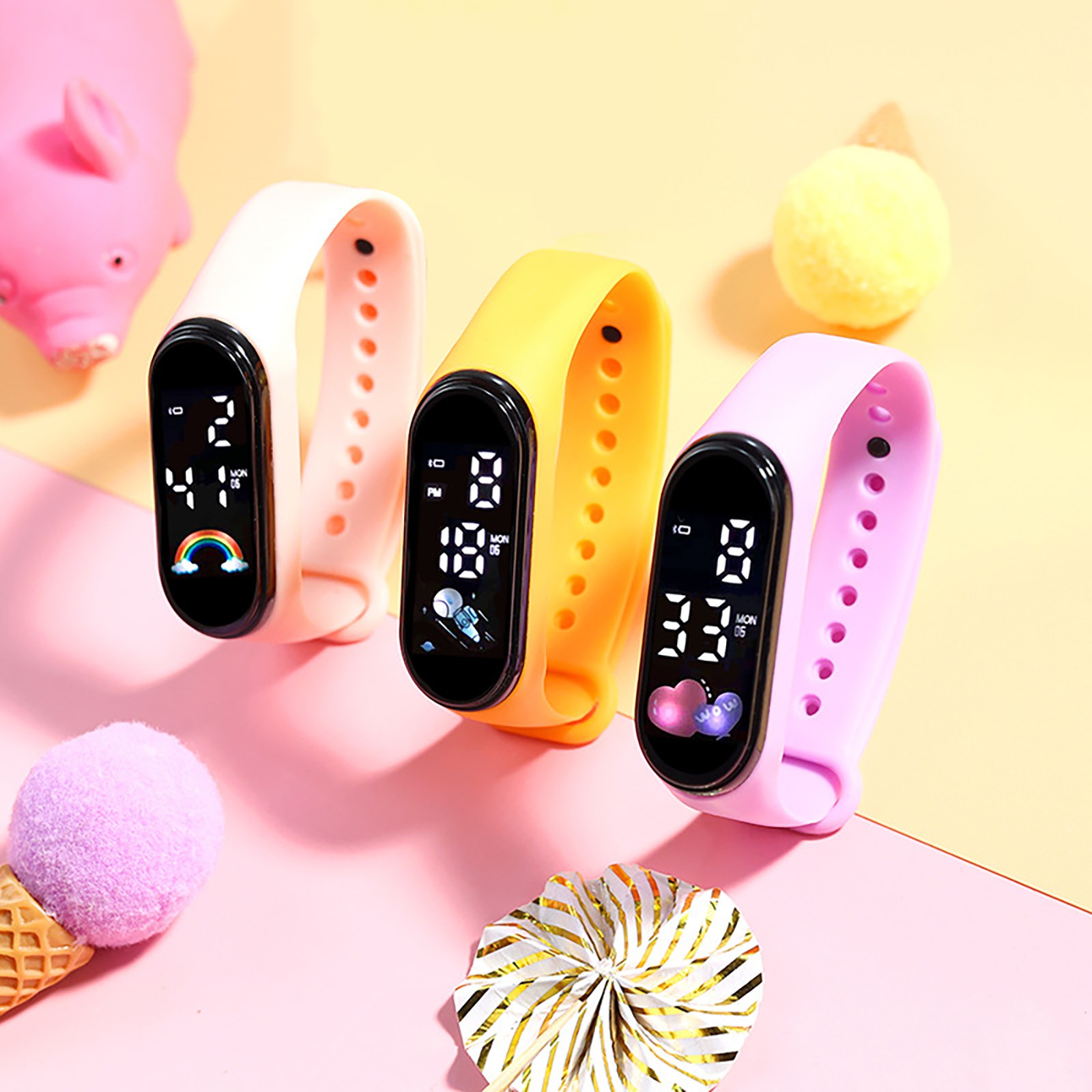ساعة ذكية للأطفال بتصميم عصري، - مراجعة Smartwatch Watches Kids وسعره