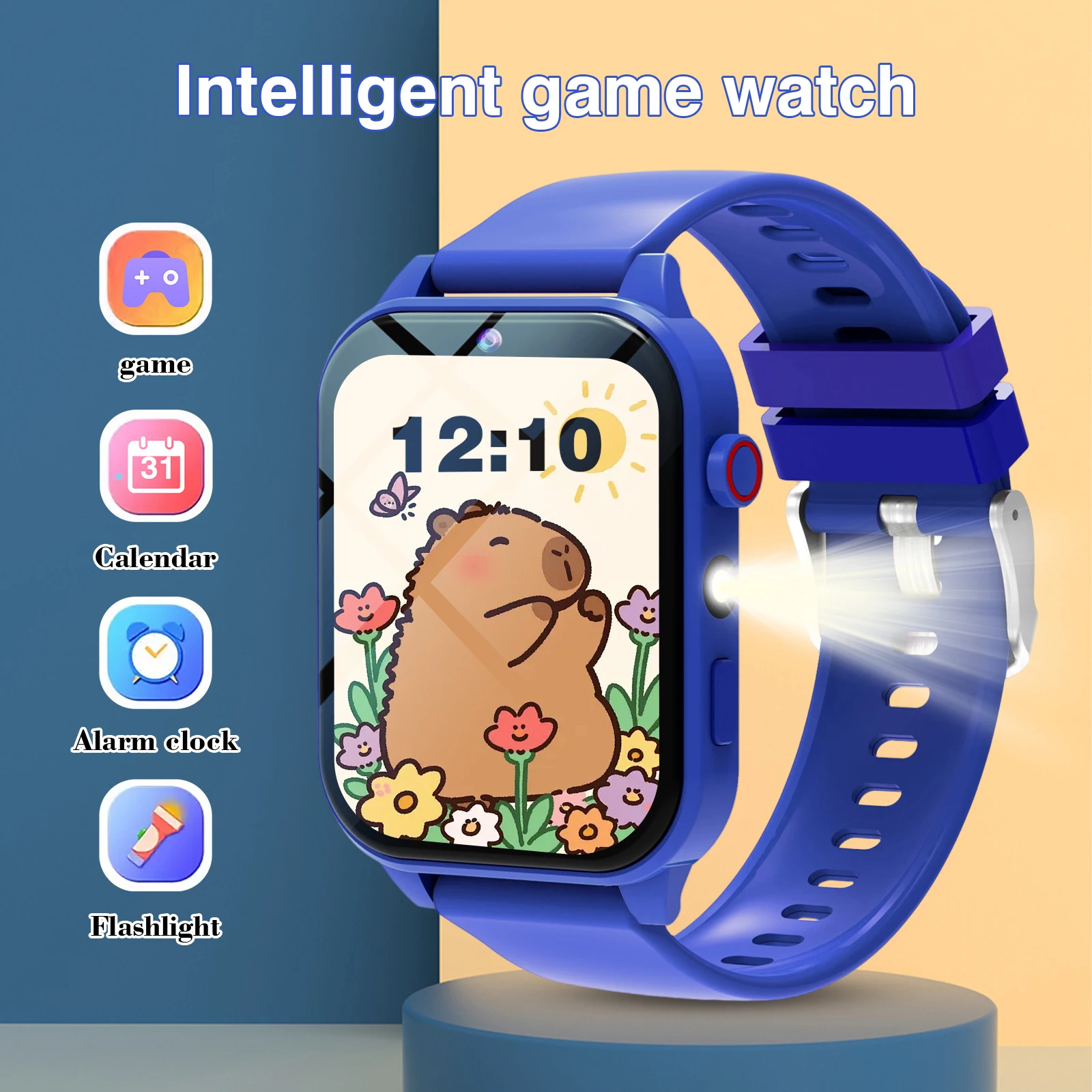 ساعة ذكية للأطفال 18 لعبة كامي - مراجعة Smartwatch Watches Kids وسعره