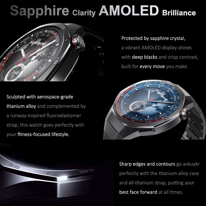 ساعة ذكية جديدة لعام 2026 مع ن - مراجعة Smartwatch Premium Watches For Men وسعره