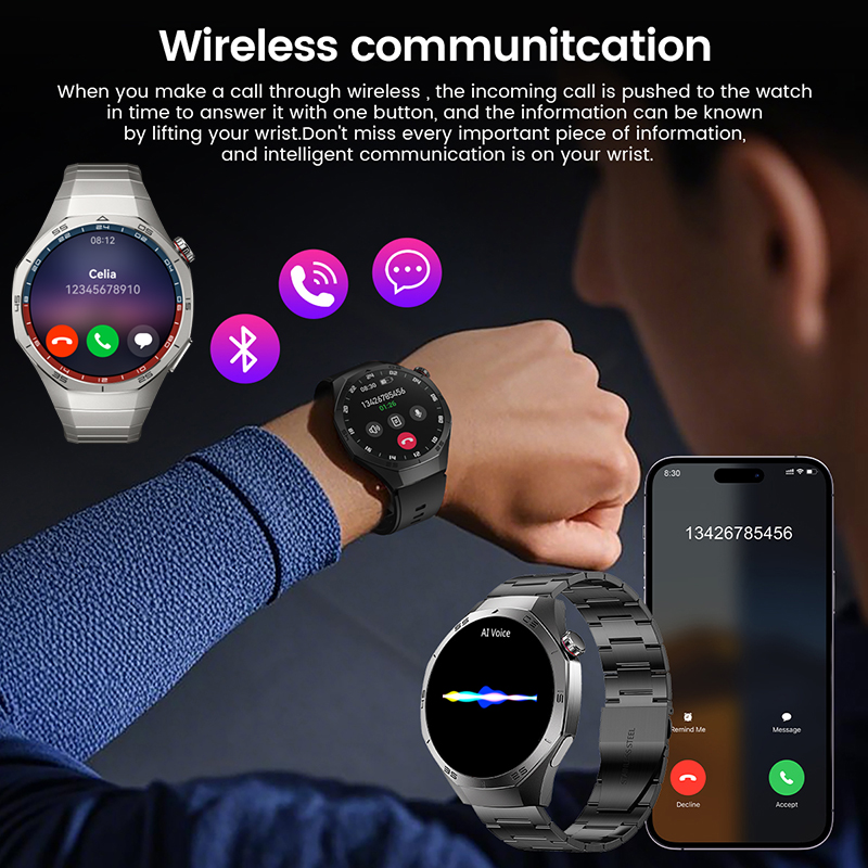 ساعة ذكية جديدة لعام 2026 مع ن - مراجعة Smartwatch Premium Watches For Men وسعره