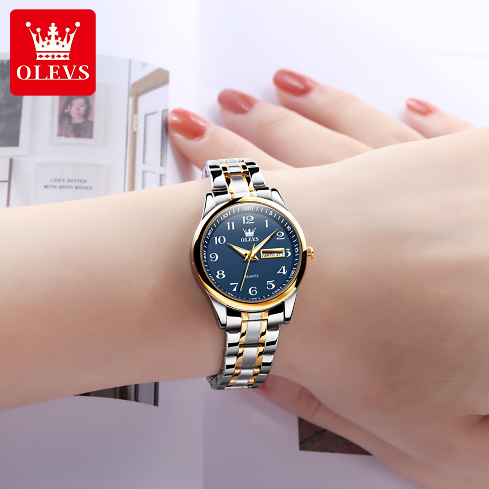 ساعة كوارتز للسيدات ماركة OLEV - مراجعة Analog Quartz Watch وسعره