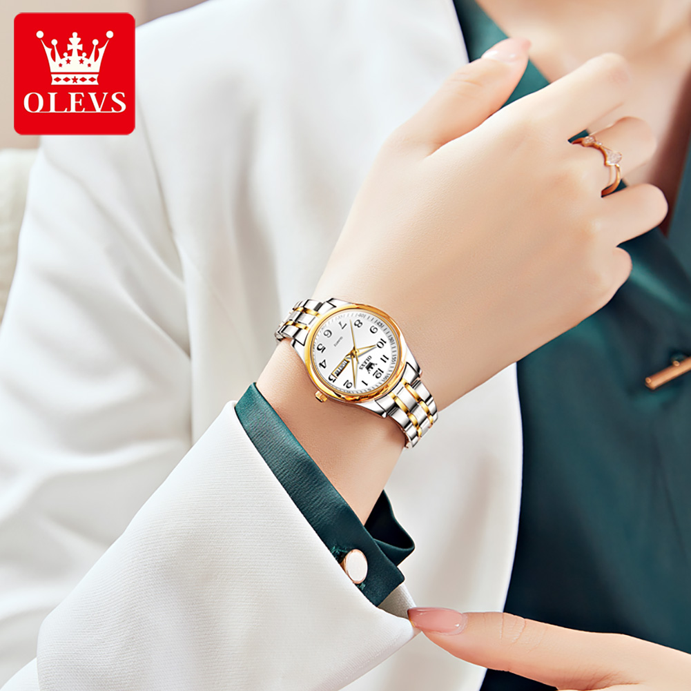 ساعة كوارتز للسيدات ماركة OLEV - مراجعة Analog Quartz Watch وسعره