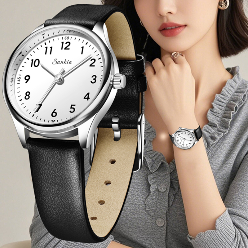 ساعة كوارتز للسيدات بتصميم بسي - مراجعة Waterproof Diving Watch وسعره