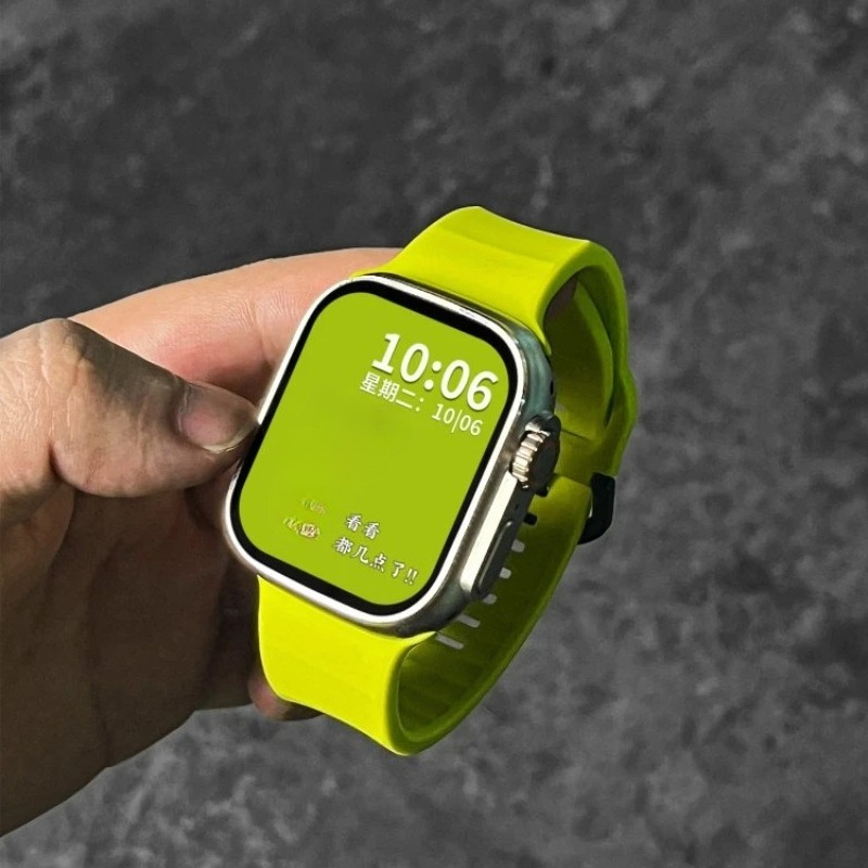 حزام ساعة سيليكون ناعم ومموج ع - مراجعة Smartwatch Premium Watches For Men وسعره
