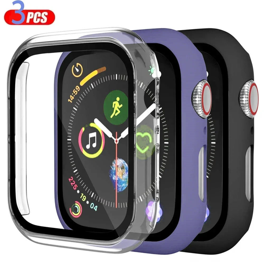 3 حزمة الزجاج + غطاء لساعة أبل - مراجعة Smartwatch Watches Price وسعره