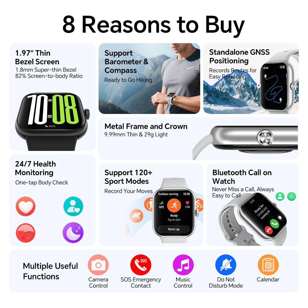 ساعة HONOR CHOICE Watch 2 Pro  - مراجعة Watch Esim وسعره