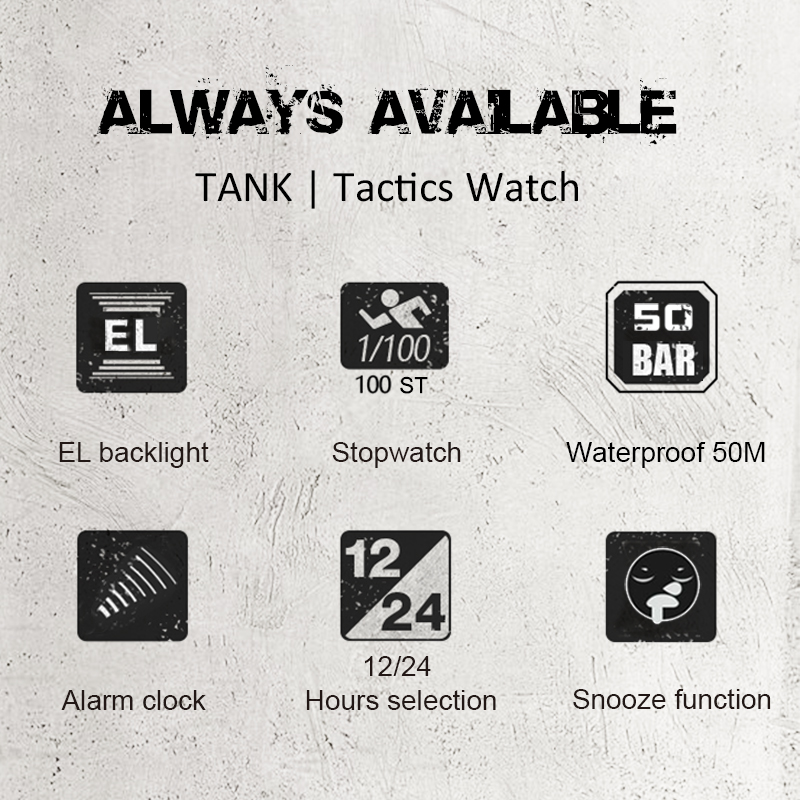 نورث ايدج رجالي ساعات رقمية ال - مراجعة Smartwatch Army Watches For Men وسعره