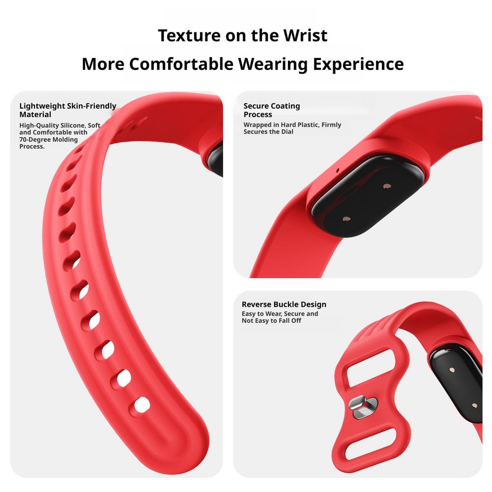 حزام سيليكون بديل لساعة جوجل ف - مراجعة Silicone Sport Band وسعره
