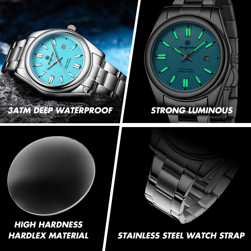 ساعة رياضية فاخرة من PAAZOMU ل - مراجعة Smartwatch Luxury Watches For Men وسعره