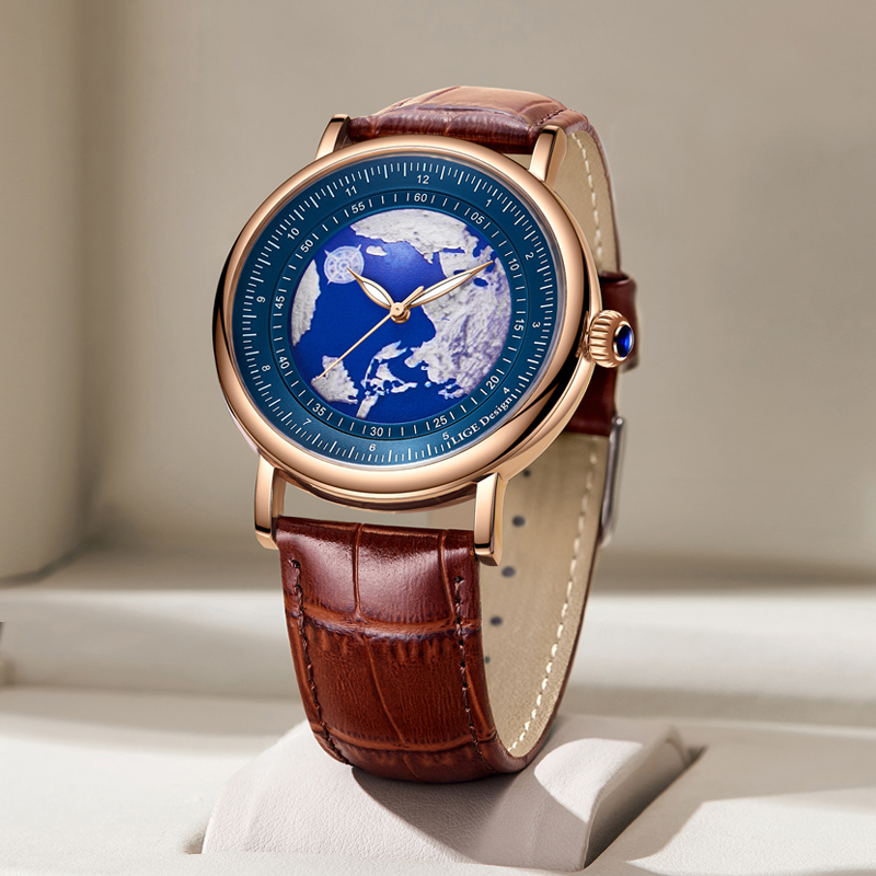 ساعة يد رجالية فاخرة من LIGE 2 - مراجعة Smartwatch Luxury Watches For Men وسعره