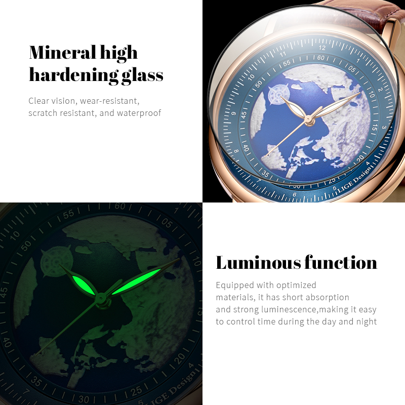 ساعة يد رجالية فاخرة من LIGE 2 - مراجعة Smartwatch Luxury Watches For Men وسعره
