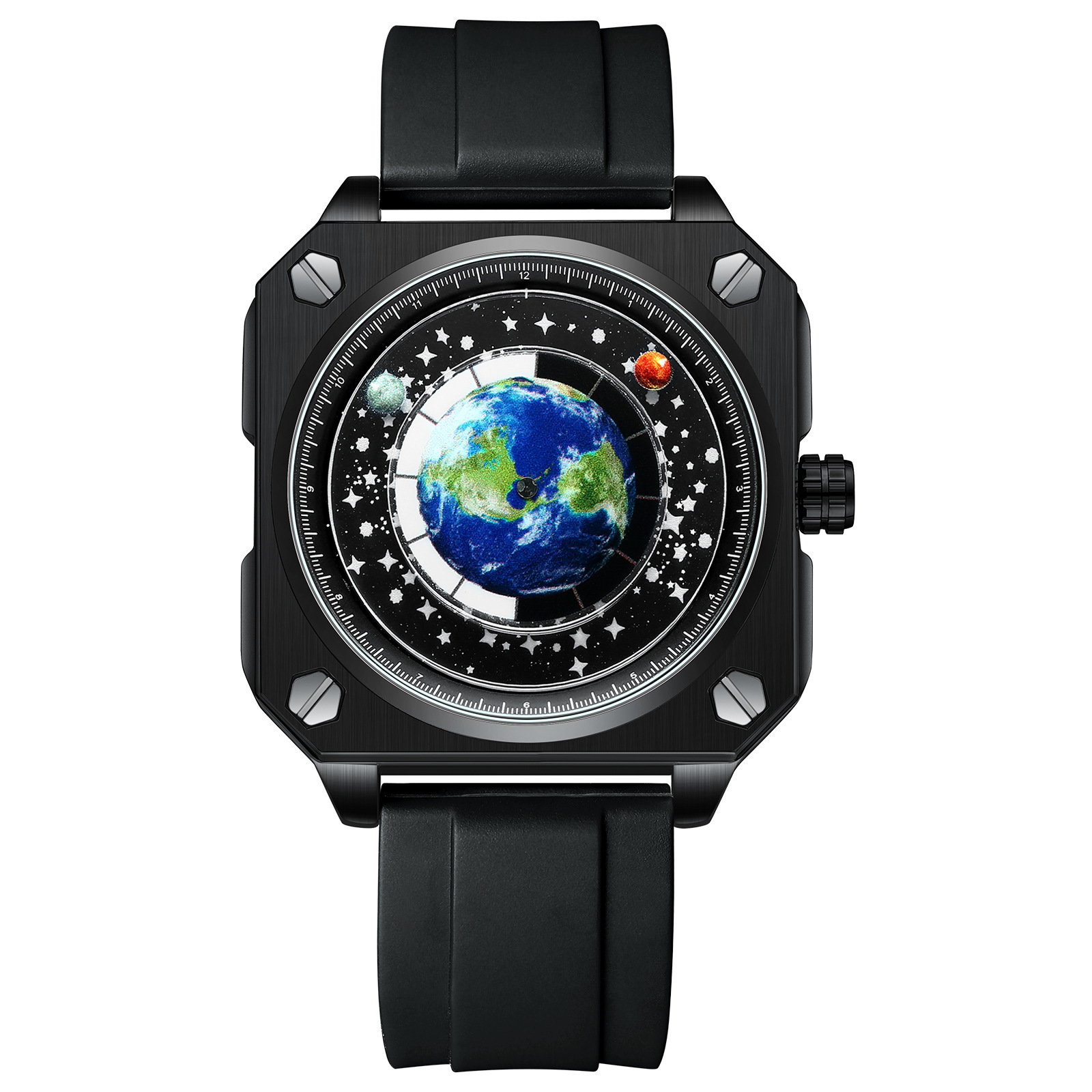 ساعة يد رجالية أنيقة بتصميم مس - مراجعة Smartwatch Casual Watches For Men وسعره