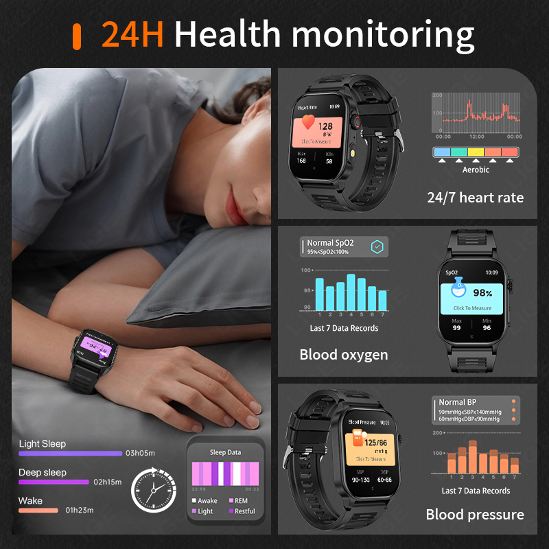 LIGE ساعة ذكية للرجال 3ATM مقا - مراجعة Smartwatch Latest Watches For Men وسعره