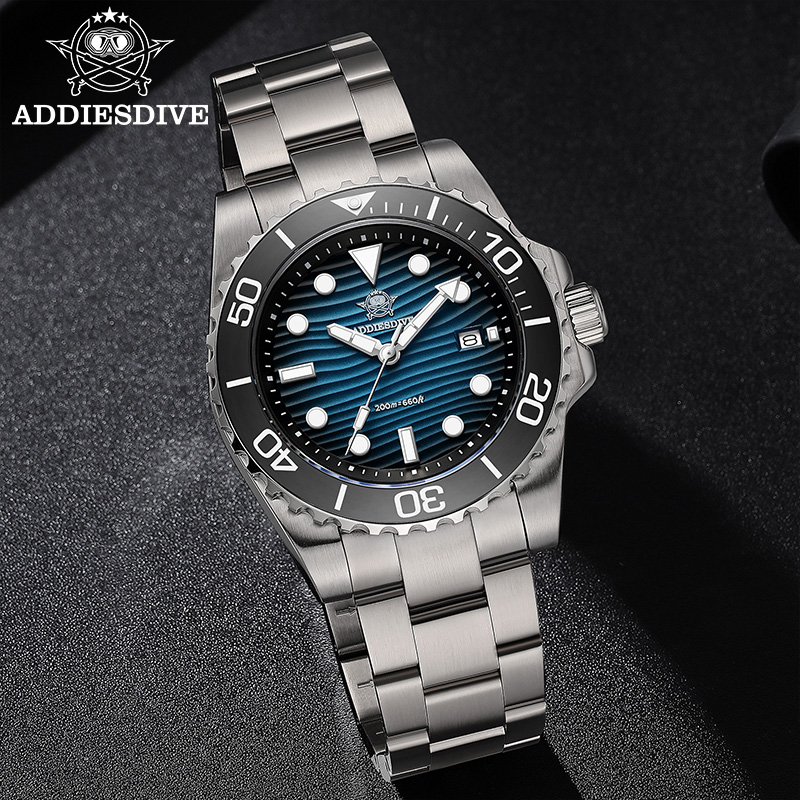 Addiesdive ساعة كوارتز رجالية  - مراجعة Waterproof Diving Watch وسعره