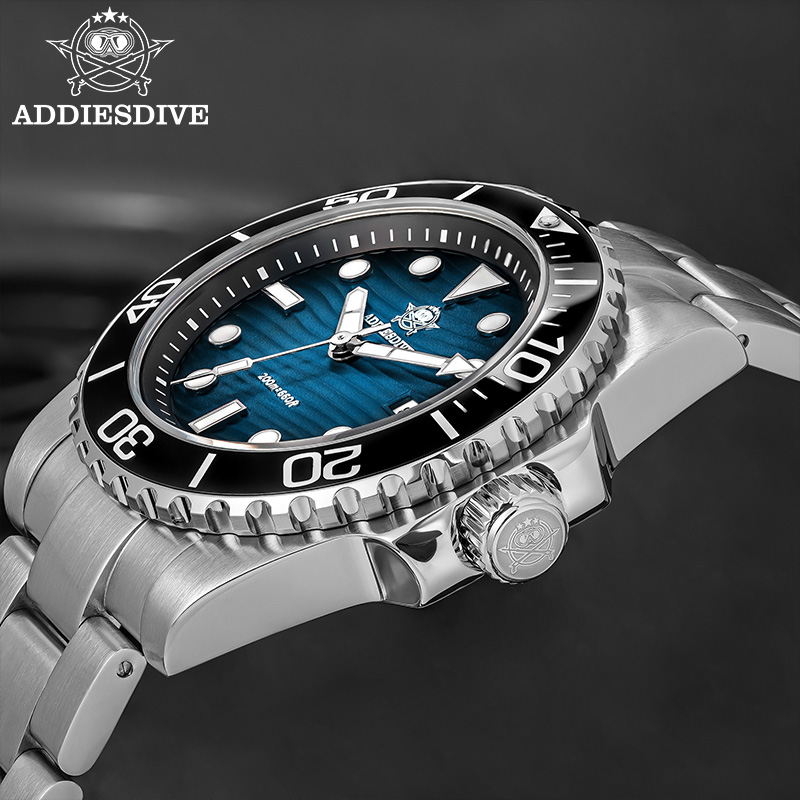 Addiesdive ساعة كوارتز رجالية  - مراجعة Waterproof Diving Watch وسعره